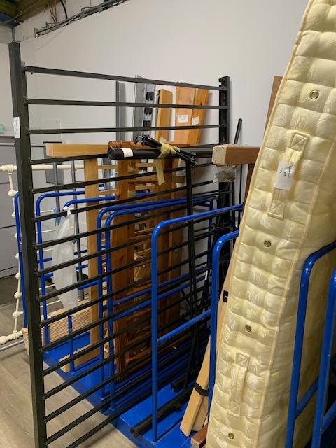 Collection of bed parts at Furnihelp
