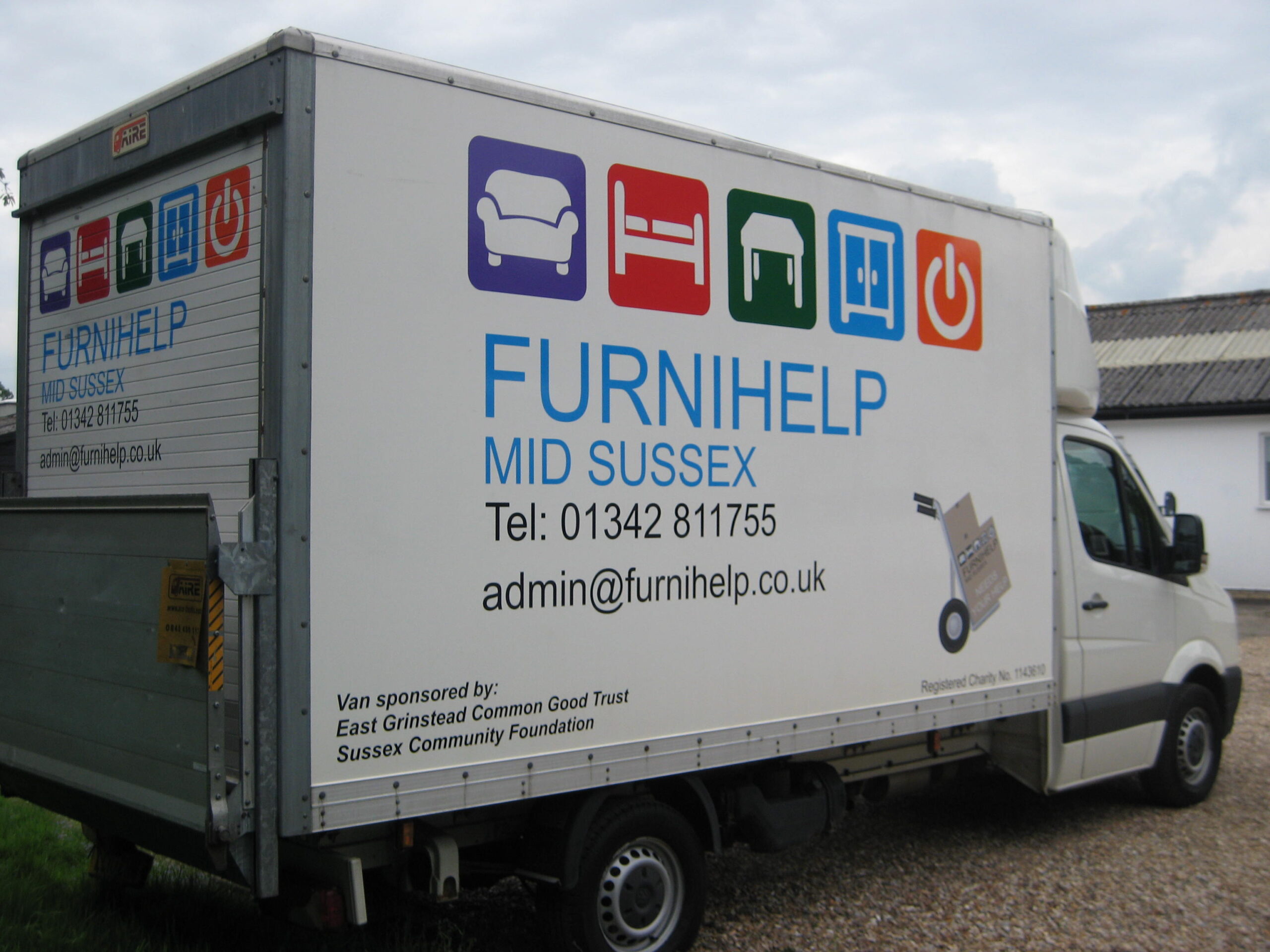 Furnihelp delivery van